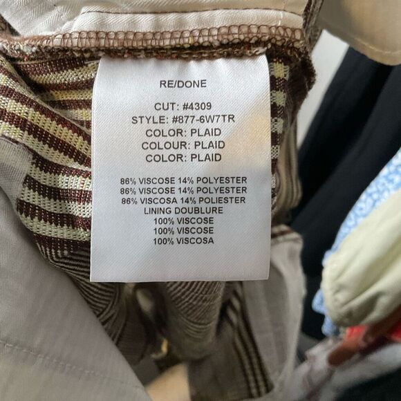 Re/Done 70s Plaid Trouser - Picture 10 of 11